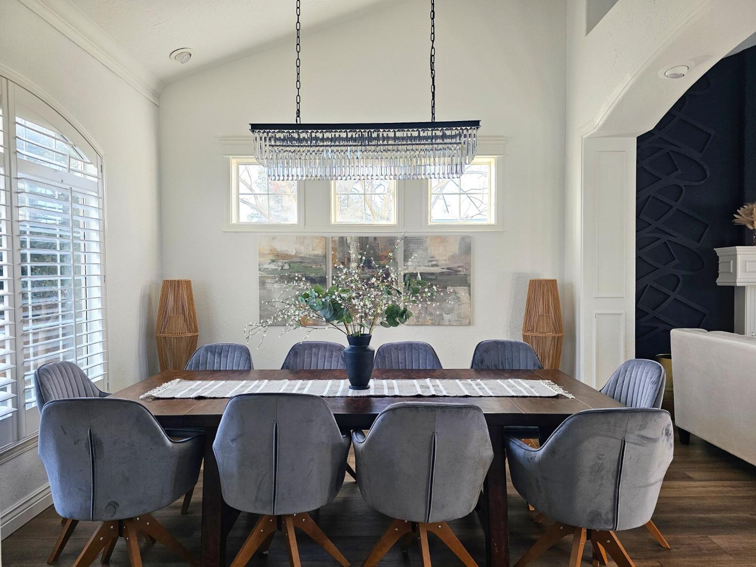 576 West Bedford Avenue Clovis, CA 93611 - Photo 16 of 79 a view of a dining room with furniture and window