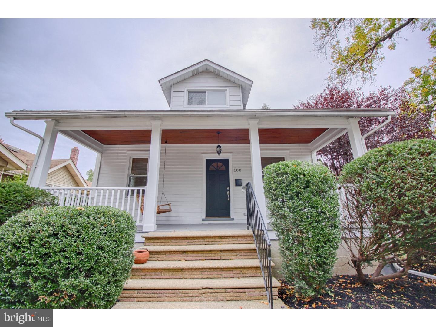 100 Princeton Road Audubon, NJ 08106 - Photo 20 of 20 a front view of a house with a yard