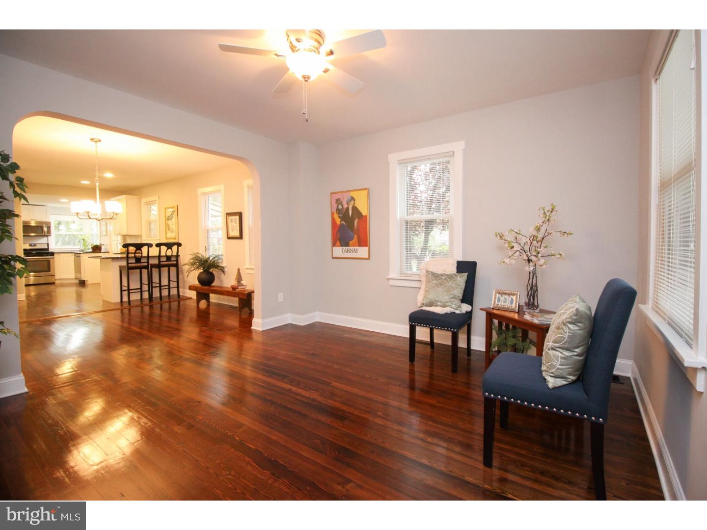 100 Princeton Road Audubon, NJ 08106 - Photo 5 of 20 a view of a dining room with furniture and wooden floor