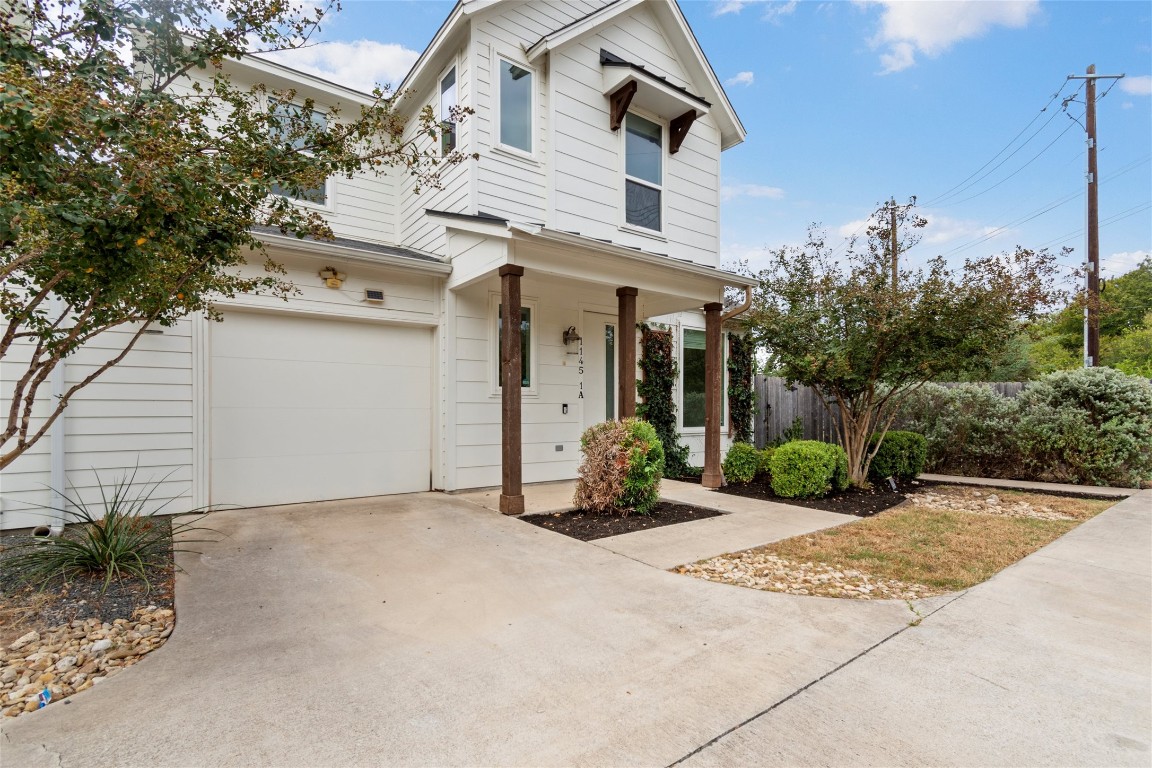 1145 Shady Lane, Unit 1A Austin, TX 78721 - Photo 16 of 25 Modern East Austin home with clean lines, lush landscaping, and private garage plus multiple parking spaces