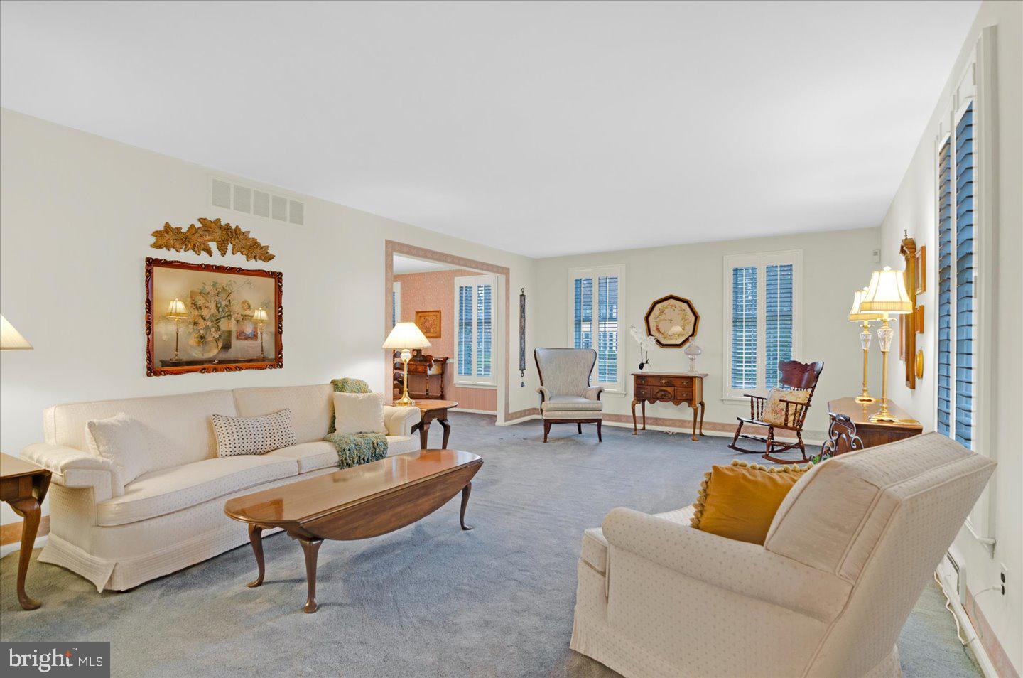 3 Dunbarton Road Cherry Hill, NJ 08003 - Photo 9 of 61 Formal living room with hardwoods under carpet