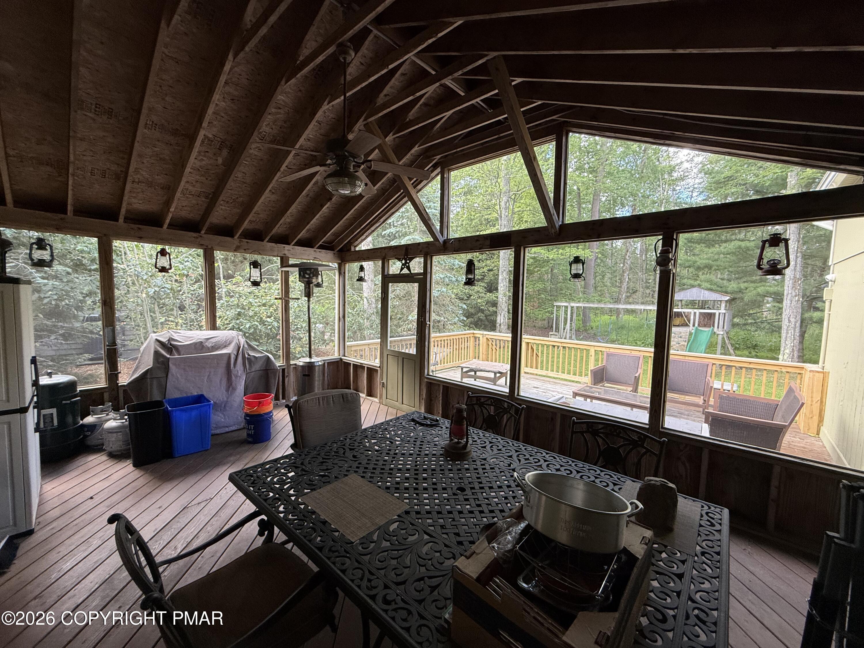 1165 Manor Hill Road Pocono Pines, PA 18350 - Photo 21 of 27 1165-ScreenedPorch1