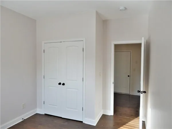 a close view of a toilet in a bathroom