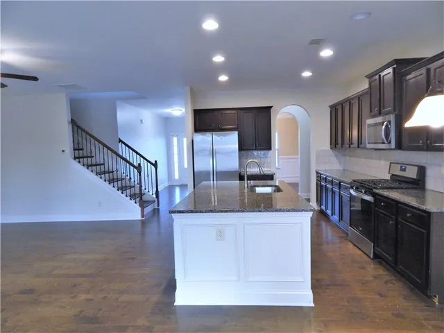 a view of a small space