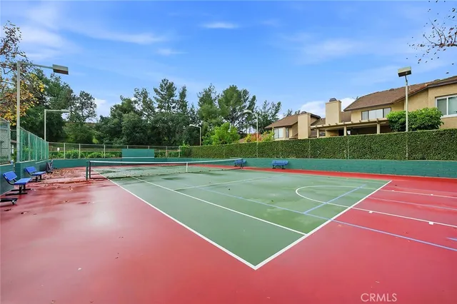a view of a tennis court