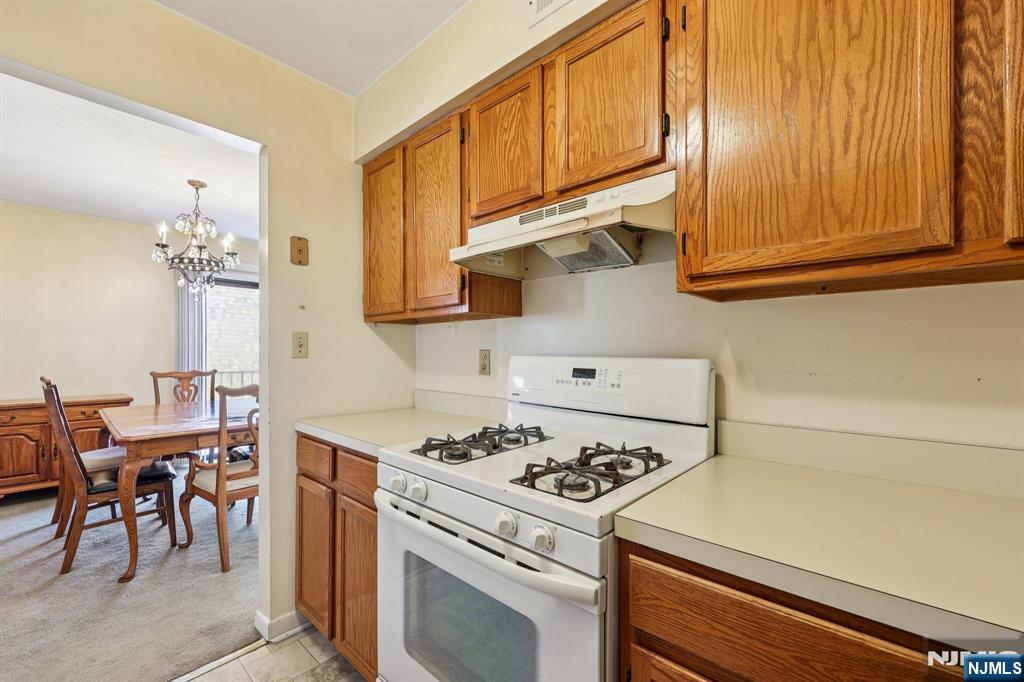 825 Riverside Avenue, Unit 207 Lyndhurst, NJ 07071 - Photo 9 of 18 a kitchen with stainless steel appliances granite countertop a stove and a refrigerator