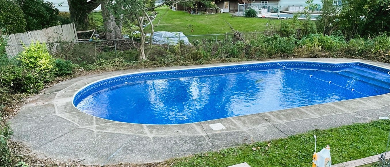 208 Eileen Drive Greece, NY 14616 - Photo 15 of 15 Summer 2023 Photo of In-Ground Pool. Completely Re