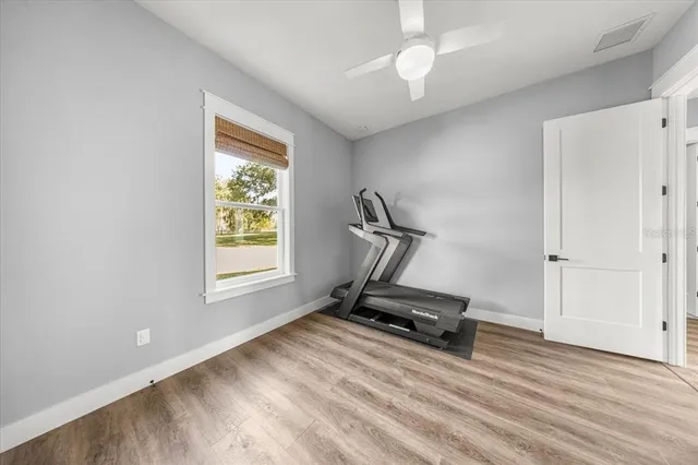 a view of a workspace with furniture