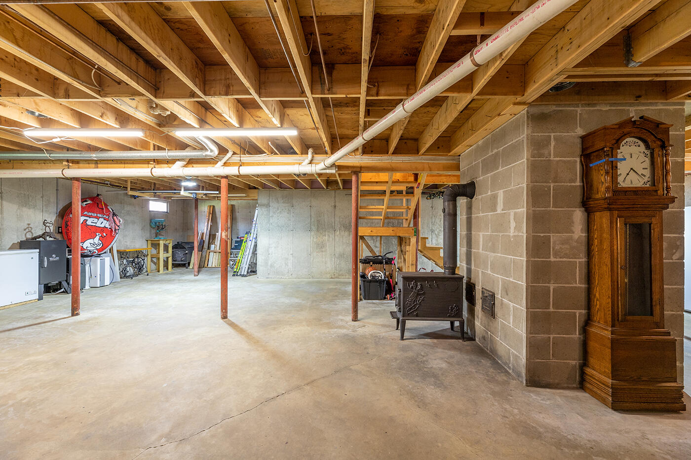 838 Clary Hill Road Union, ME 04862 - Photo 33 of 40 Dry Full Basement
