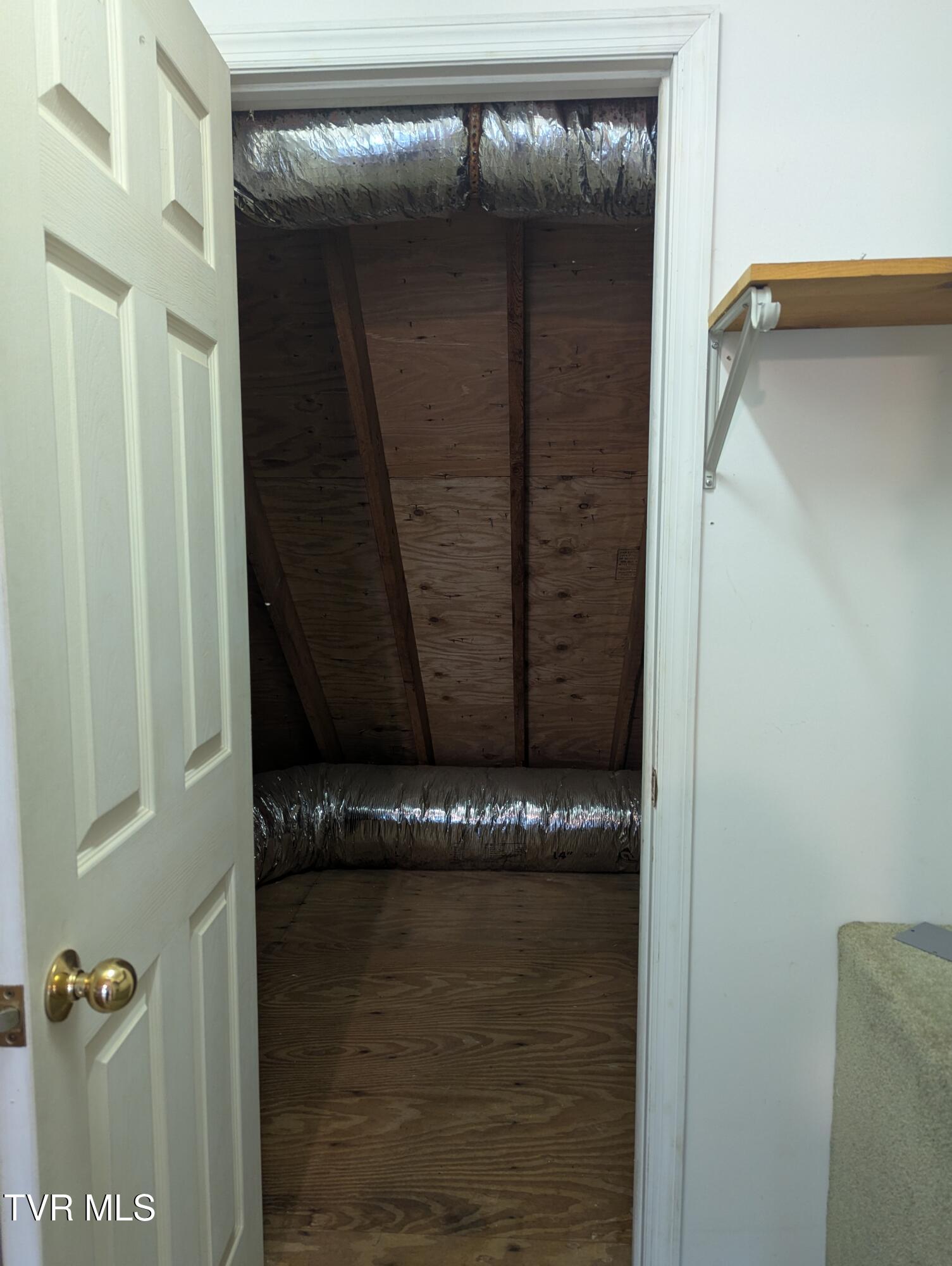 1473 Oasis Road Bulls Gap, TN 37711 - Photo 87 of 143 Attic access from BR closet