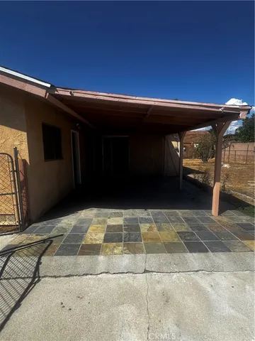a view of parking garage
