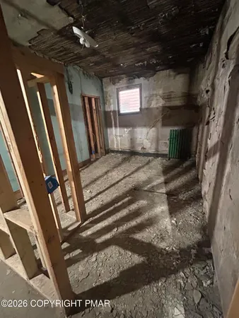 a view of storage and utility room