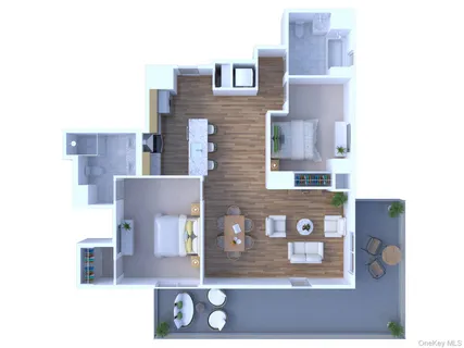 a view of a building from a outdoor space