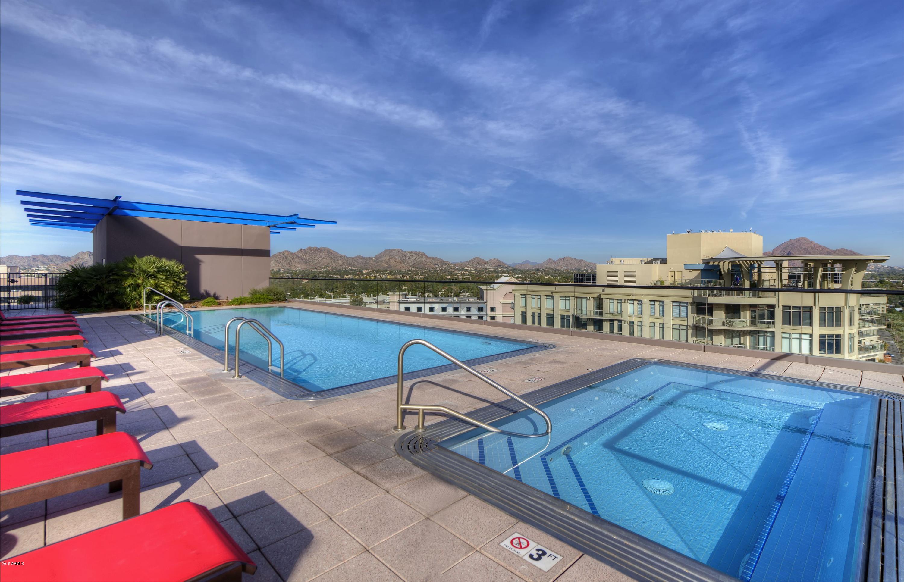 4808 North 24th Street, Unit 1107 Phoenix, AZ 85016 - Photo 15 of 16 017_Spa - Pool View