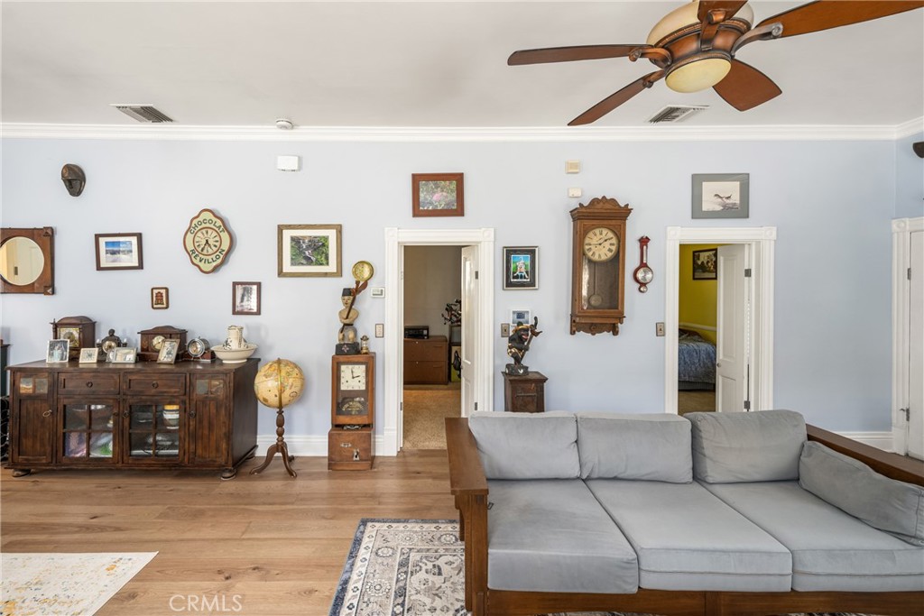 358 North Shaffer Street Orange, CA 92866 - Photo 15 of 45 a living room with furniture and wooden floor