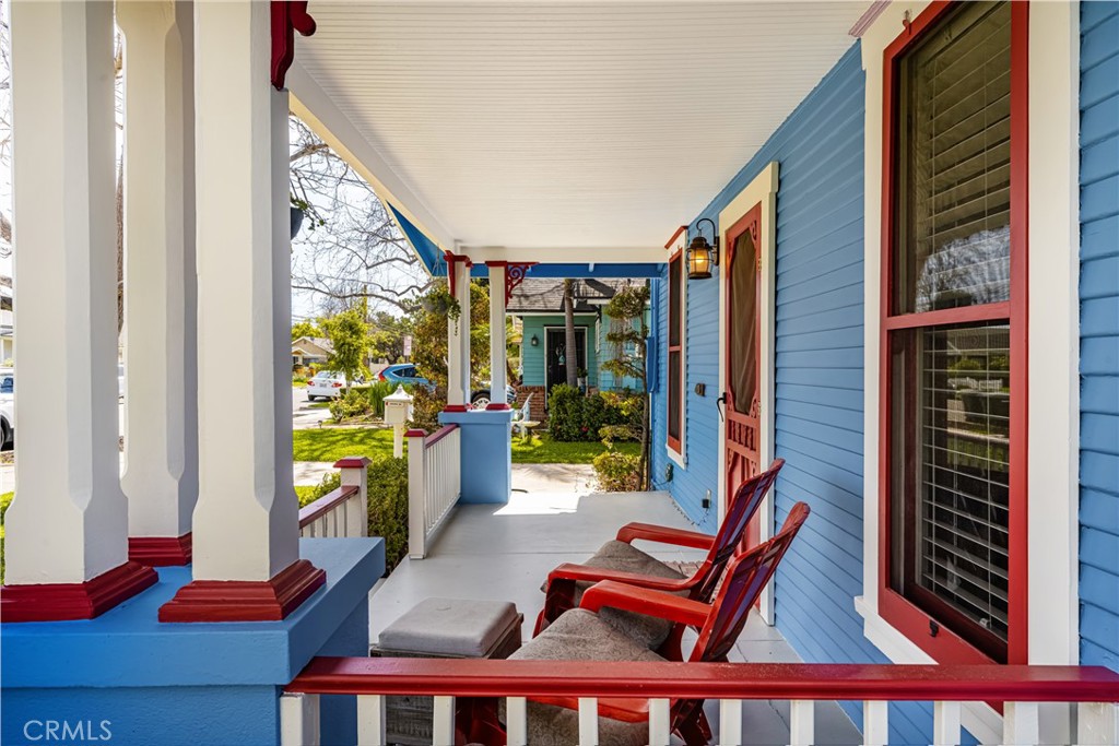 358 North Shaffer Street Orange, CA 92866 - Photo 3 of 45 a front view of a house with outdoor seating
