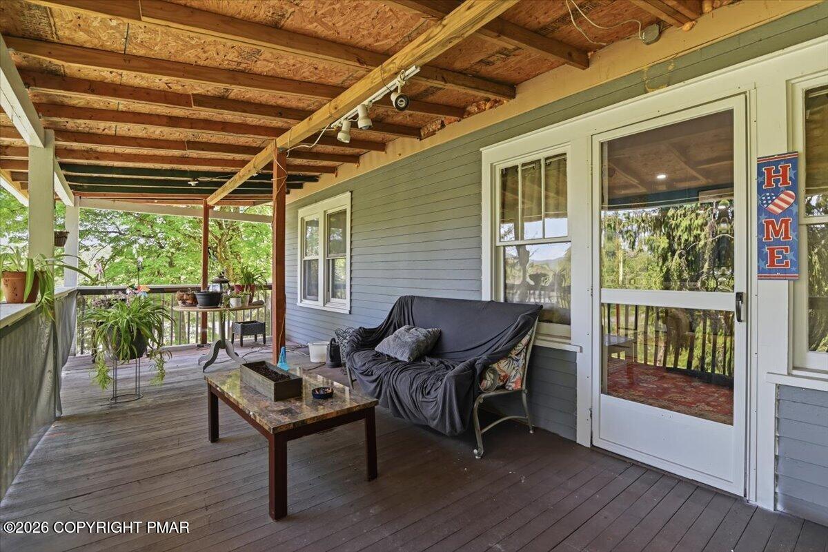 122 Cross Road Saylorsburg, PA 18353 - Photo 16 of 38 Upper Level Porch