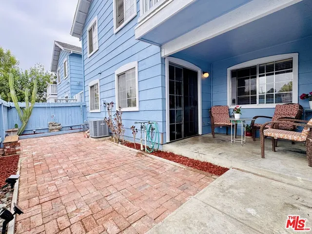 a outdoor space view with a sitting space