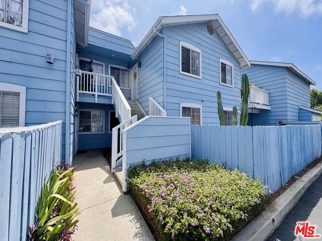 a view of a terrace with a bench