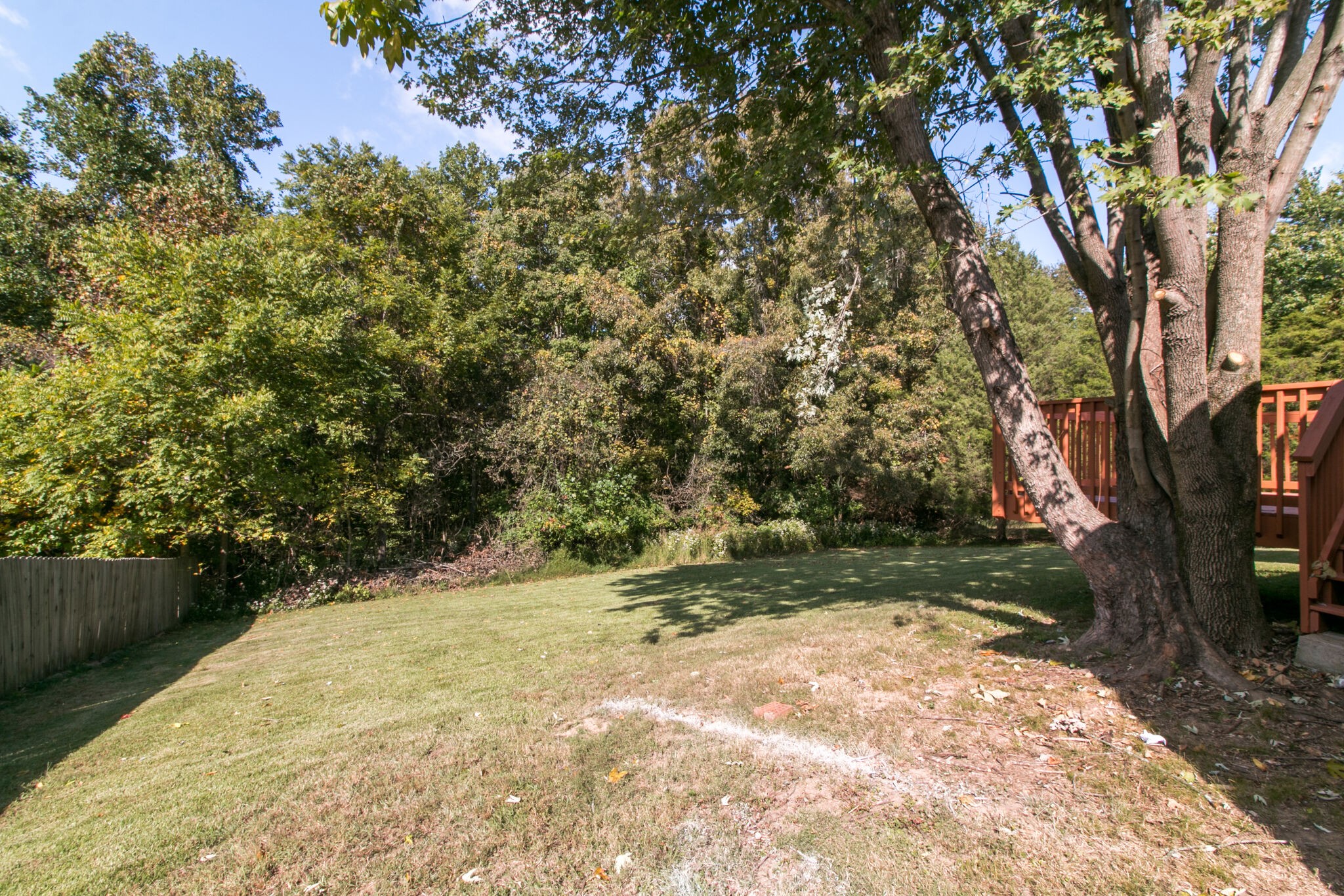 920 Dominion Drive Clarksville, TN 37042 - Photo 25 of 28 a backyard of a house with lots of green space