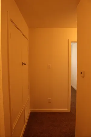 a view of a small space