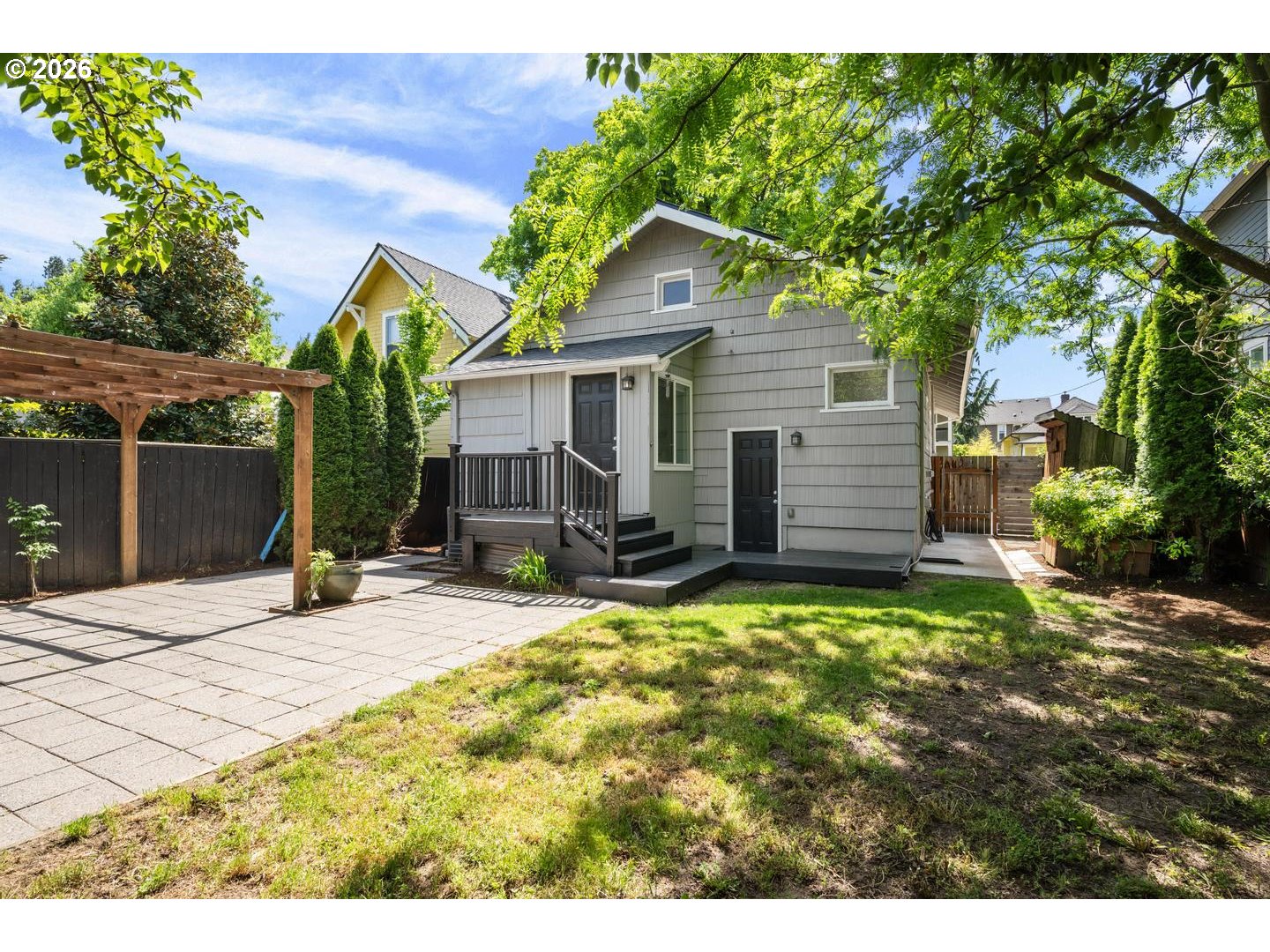 3725 North Baldwin Street Portland, OR 97217 - Photo 37 of 43 a view of house with yard and outdoor seating