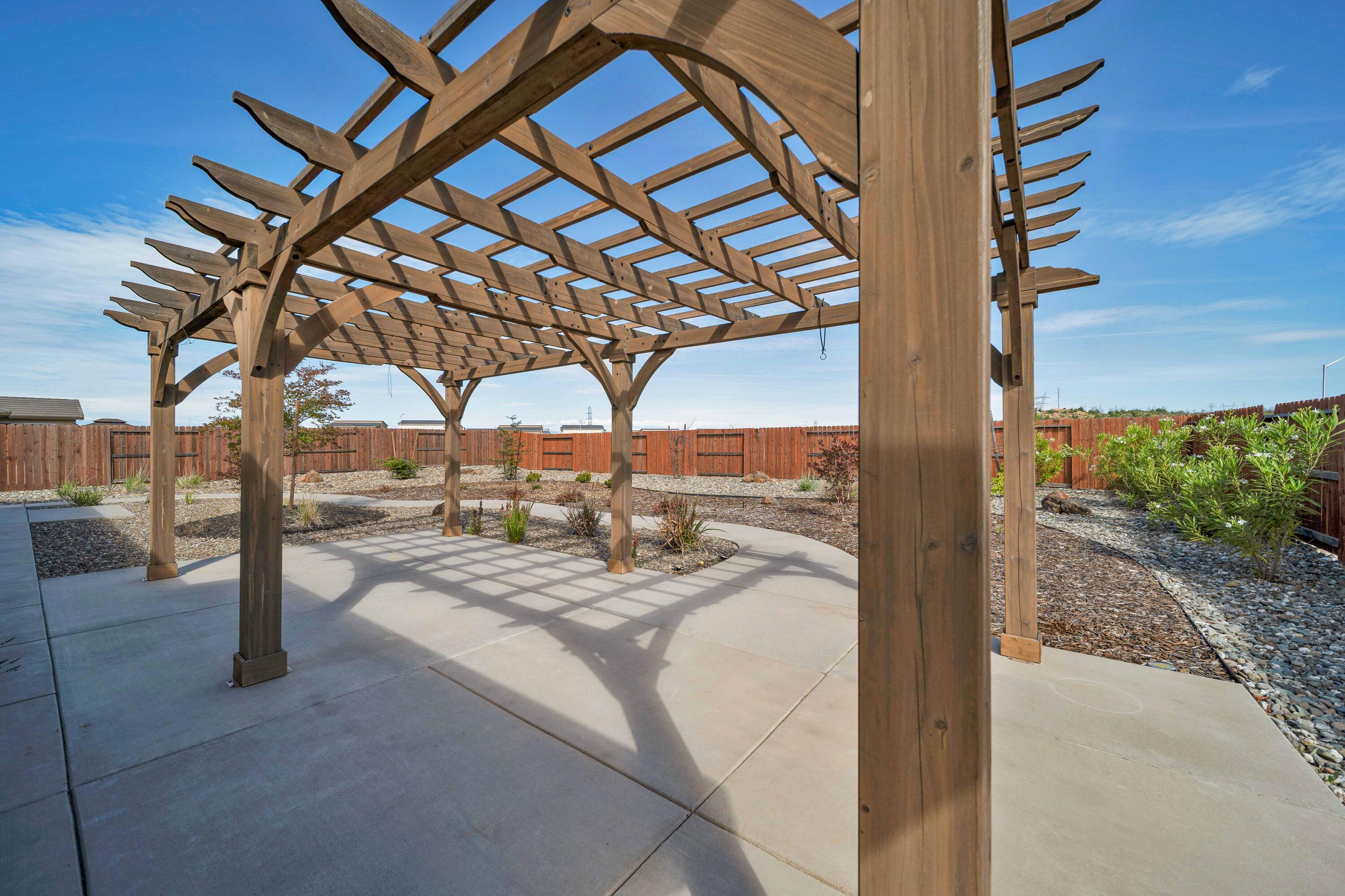 4771 Lower Springs Road Redding, CA 96001 - Photo 31 of 34 a view of swimming pool with outdoor seating and a pathway