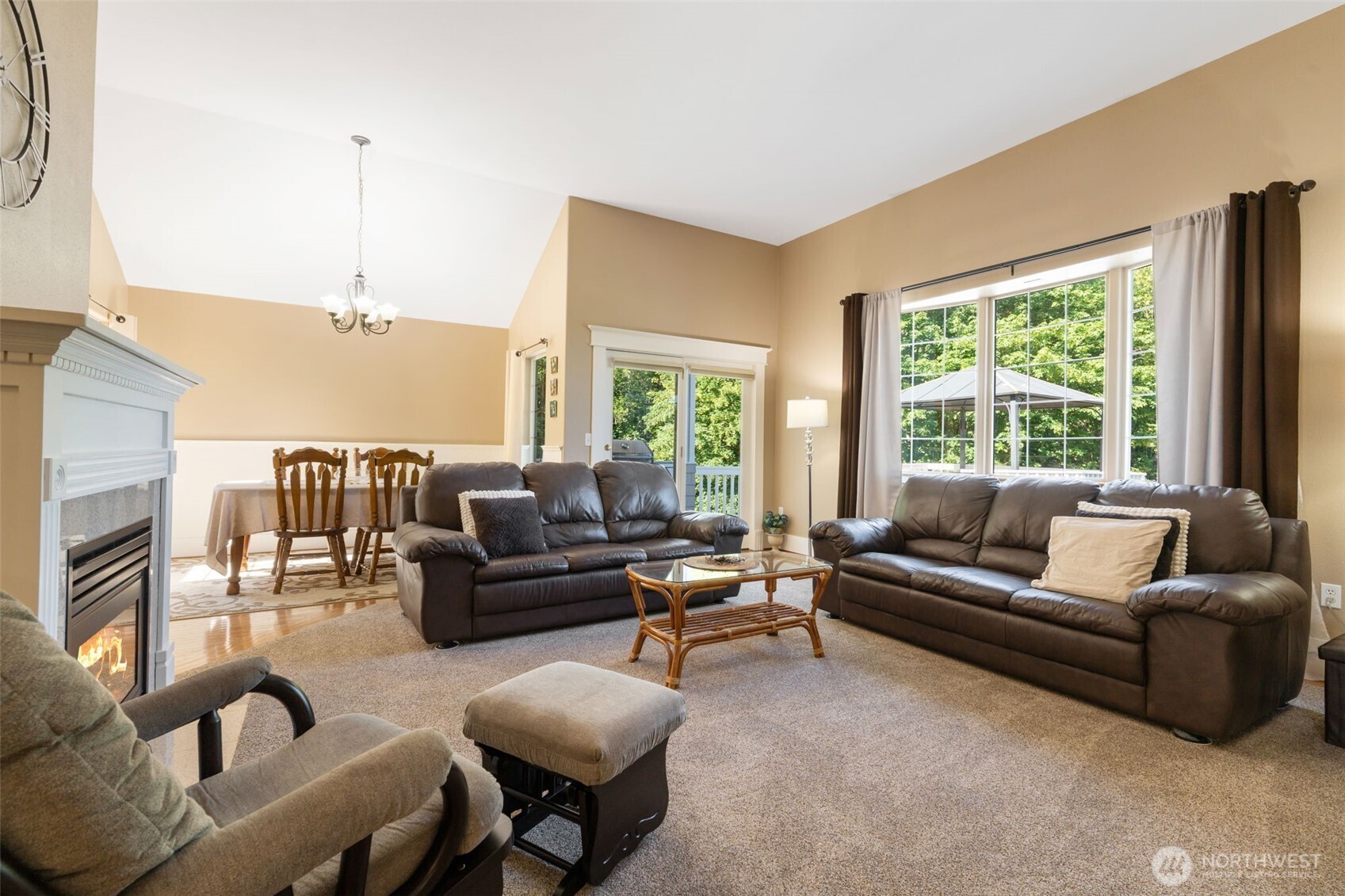 308 Brockway Road Chehalis, WA 98532 - Photo 9 of 40 a living room with furniture and a large window