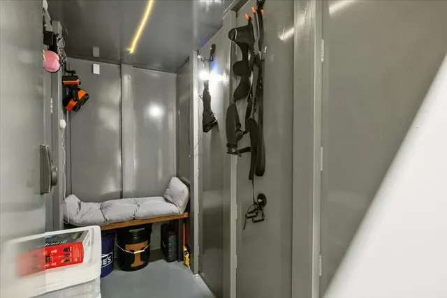 a house view with a backyard space