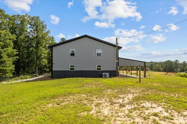 a view of a big yard