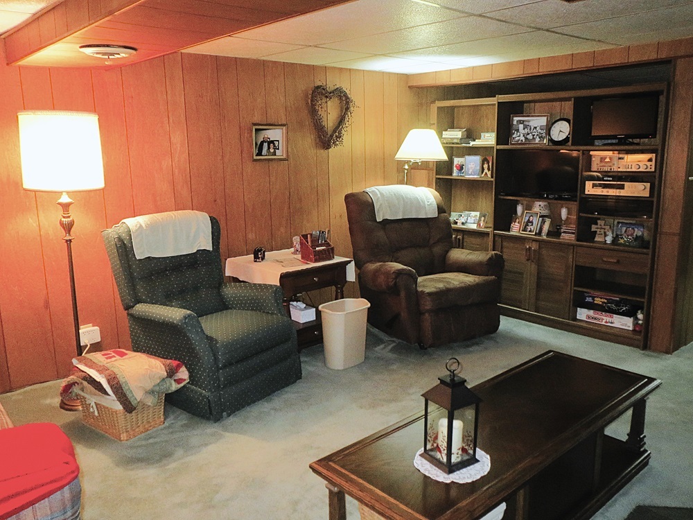 1027 Bluff Road Dixon, IL 61021 - Photo 17 of 48 a living room with furniture and a lamp