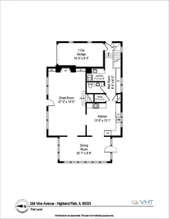 $899,900 | 384 Vine Avenue, Highland Park, IL 60035