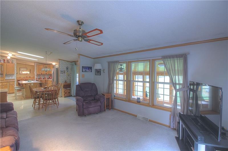 388 Rohrmann Road Darlington, PA 16115 - Photo 20 of 25 First Floor plan shows Family Room, SunRoom, Breakfast Nook, Kitchen and Dining Room.