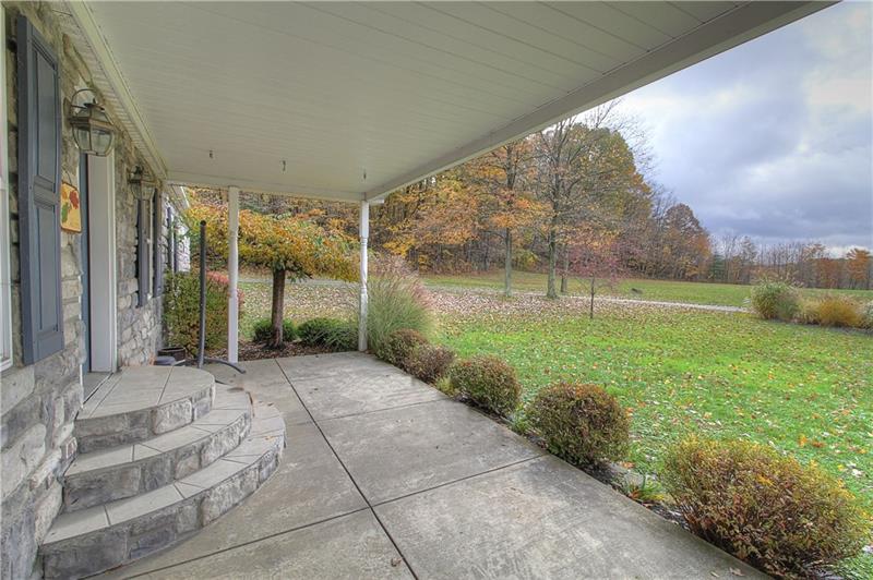388 Rohrmann Road Darlington, PA 16115 - Photo 23 of 25 Front porch view.