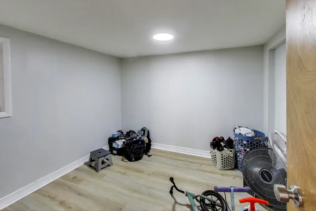 a picture of a bathroom with a shower curtain