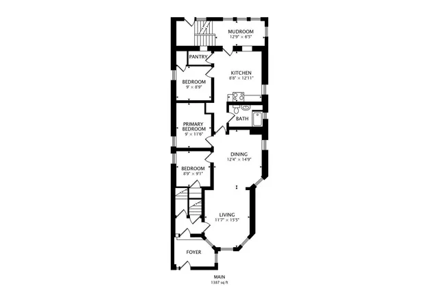 a picture of floor plan