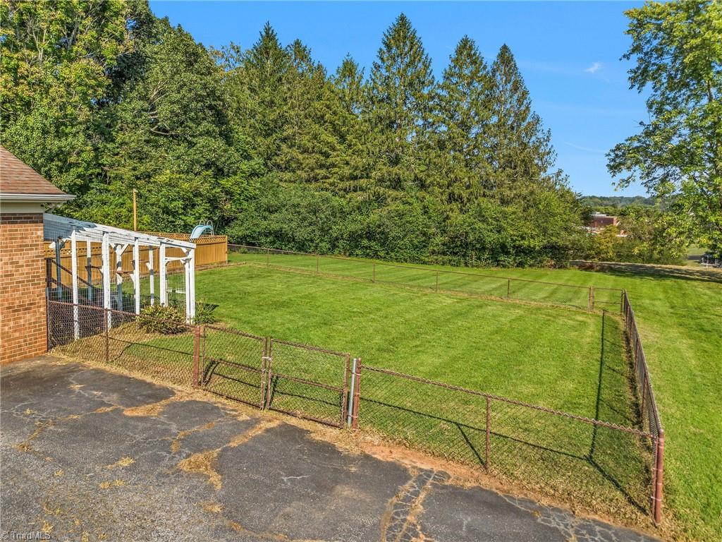2231 Arbor Grove Church Road Purlear, NC 28665 - Photo 48 of 50 Fenced in Backyard