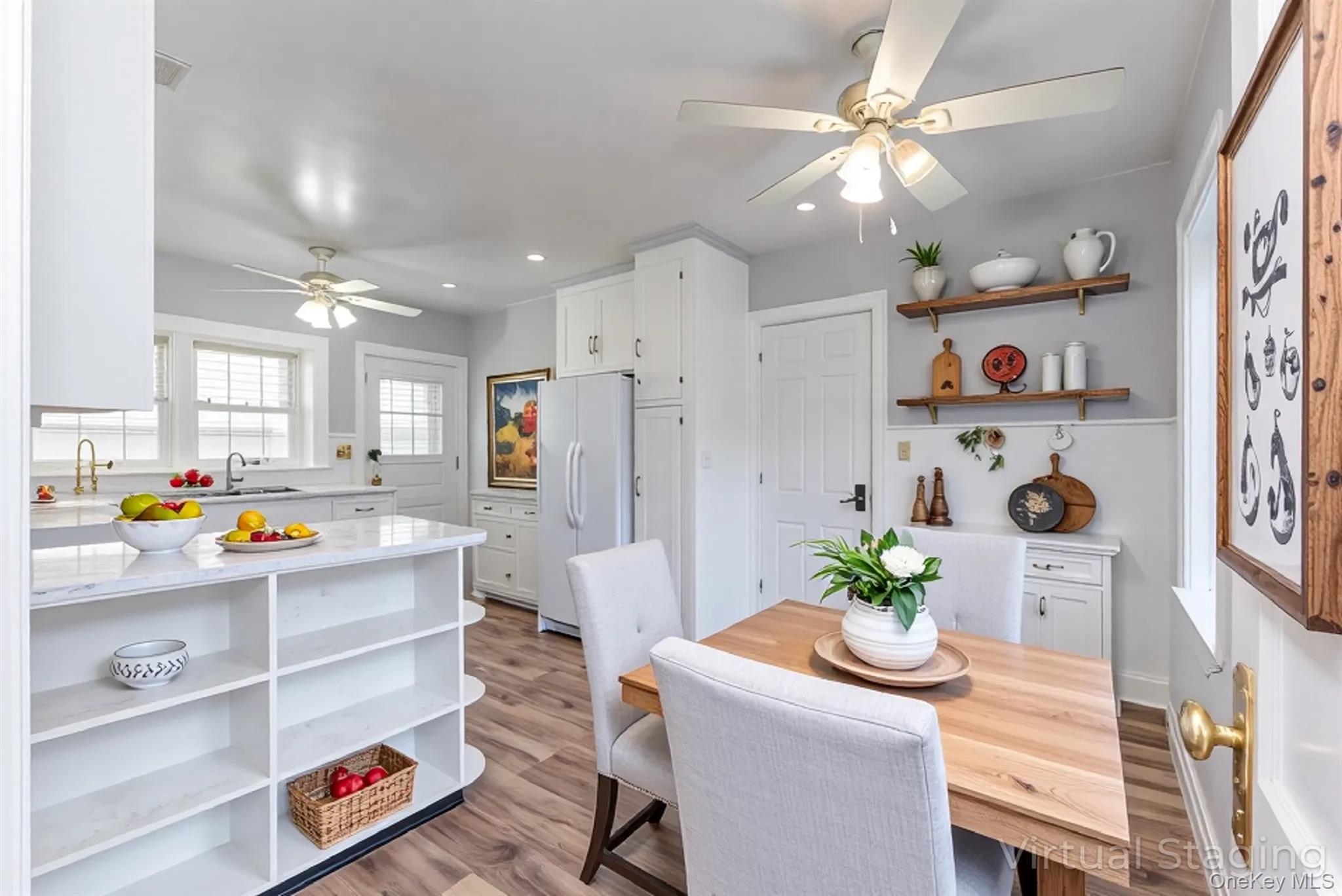 12 Zandhoek Road Hurley, NY 12443 - Photo 11 of 50 a view of a dining room kitchen island and a chandelier
