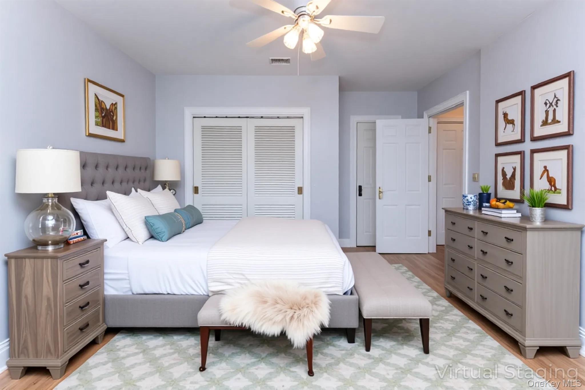 12 Zandhoek Road Hurley, NY 12443 - Photo 13 of 50 a bedroom with a bed and a dresser