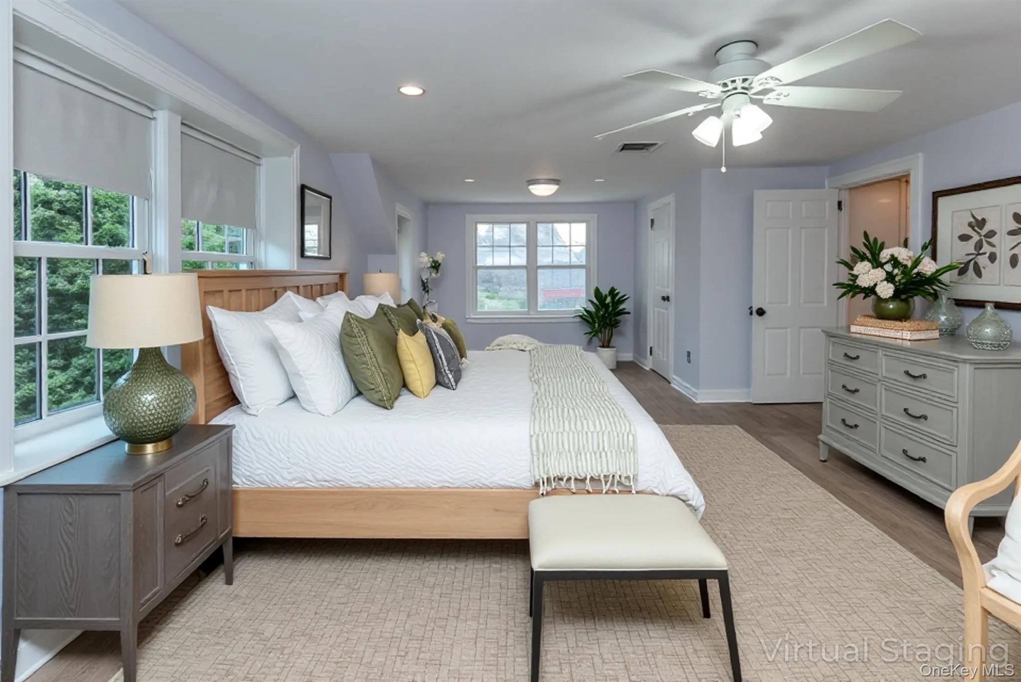 12 Zandhoek Road Hurley, NY 12443 - Photo 14 of 50 a spacious bedroom with a bed and window