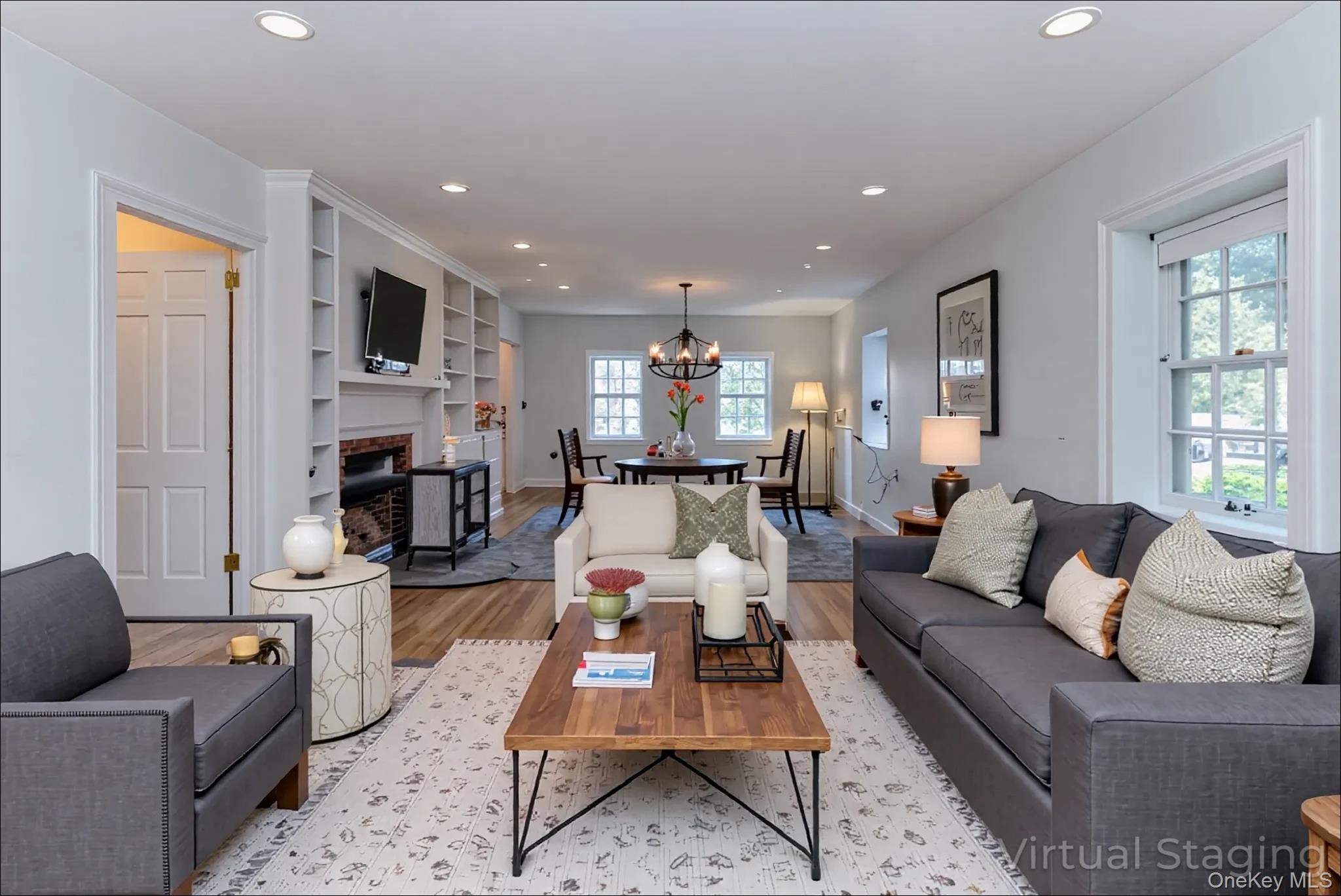 12 Zandhoek Road Hurley, NY 12443 - Photo 7 of 50 a living room with furniture and a fireplace