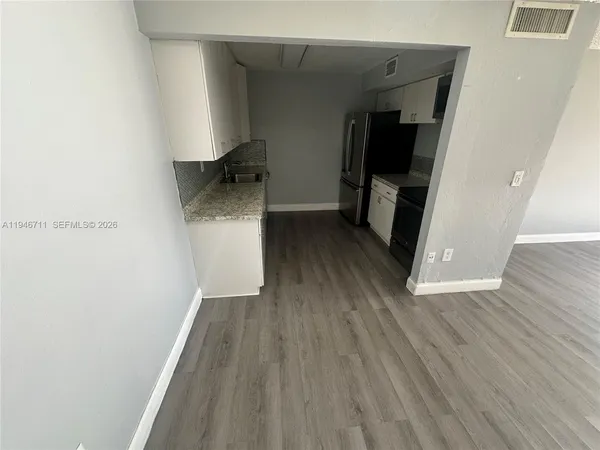 wooden floor in an empty room