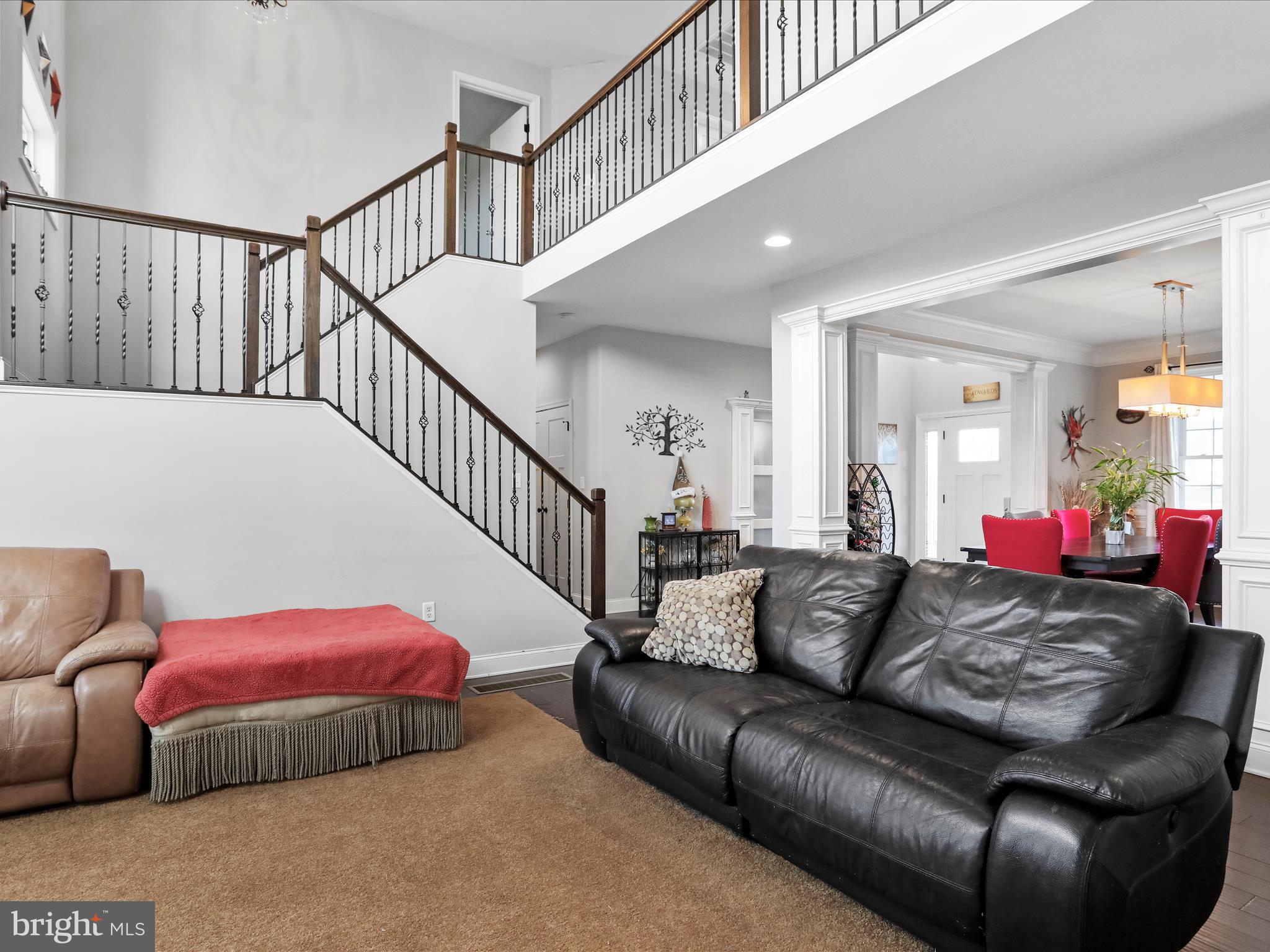 1699 Wind Flower Road Chambersburg, PA 17202 - Photo 9 of 27 Main level family room is open to the upper level!