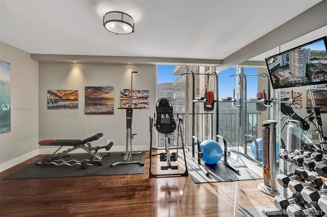 a view of a city with tall buildings