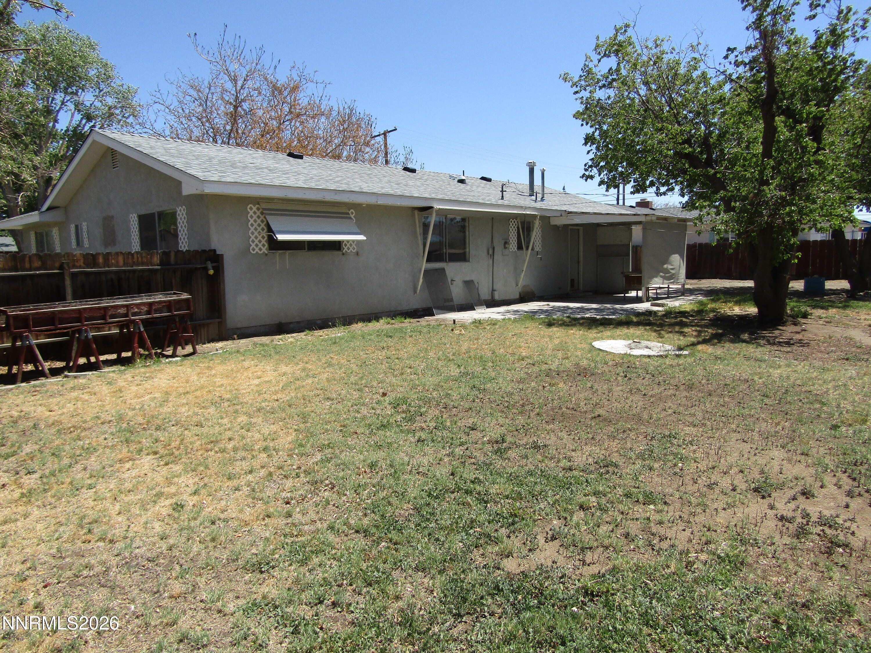 111 South Whitacre Street Yerington, NV 89447 - Photo 29 of 30 a view of a house with a yard and a large tree