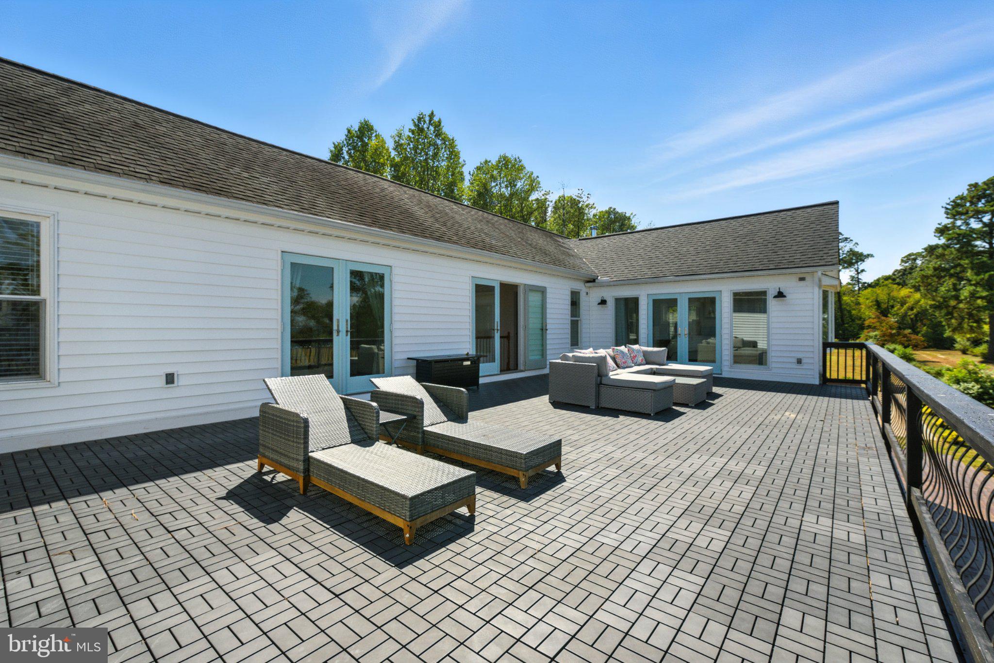 522 Felton Road Deltaville, VA 23043 - Photo 45 of 48 Spacious deck with serene views.