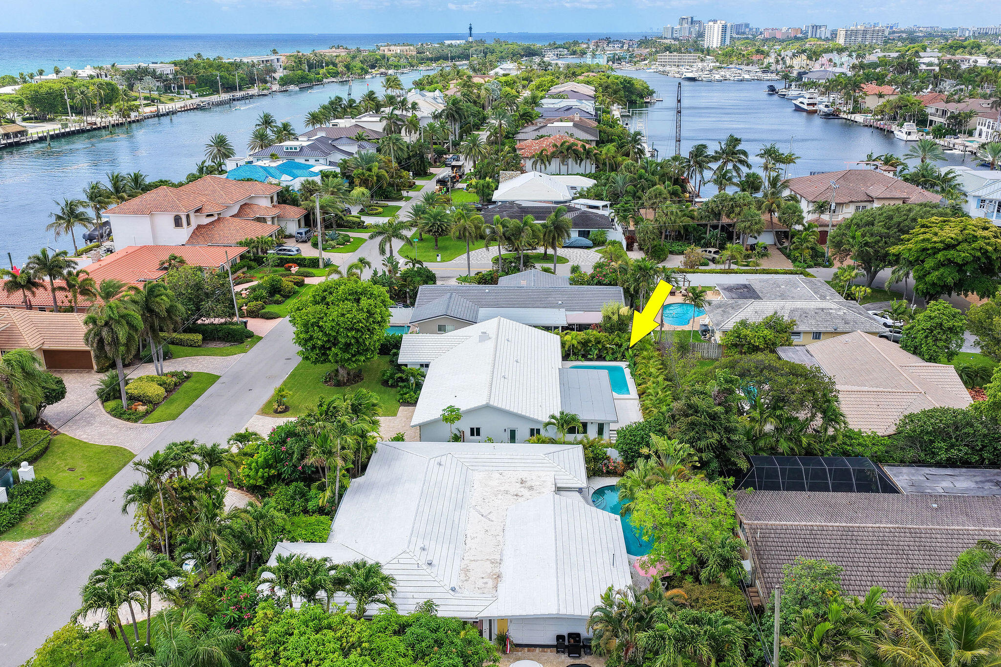 3315 Northeast 31st Avenue Lighthouse Point, FL 33064 - Photo 64 of 72 3315NE31stAveAerials(13)a