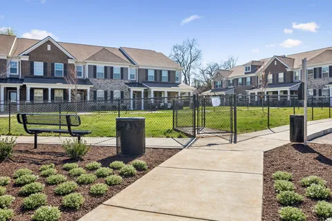 a house view with a outdoor space