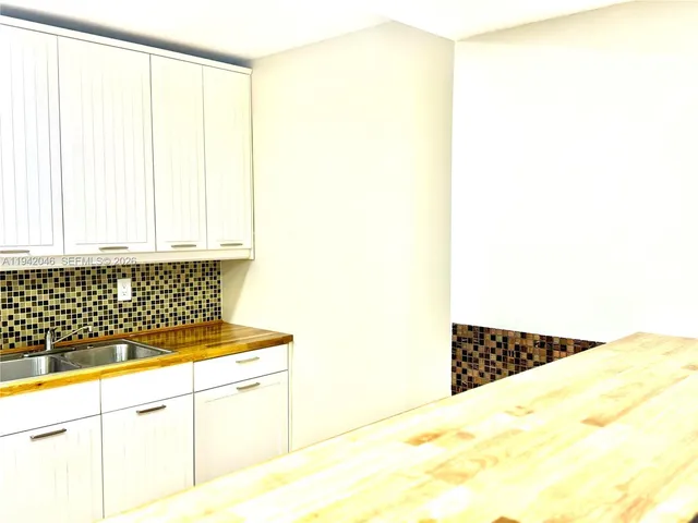 a kitchen with a sink