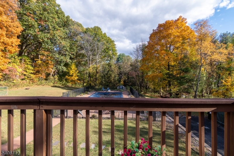 9 Wayside Lane Lebanon, NJ 08833 - Photo 19 of 40 a view of roof with wooden fence and floor